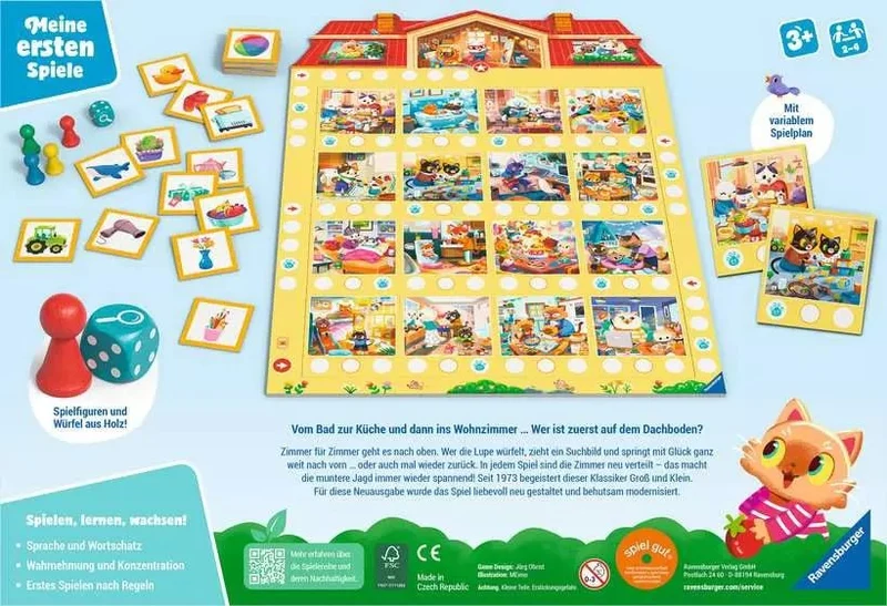 Ravensburger Spielhaus – Kinderspiel ab 3 Jahren