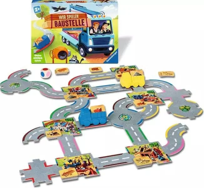 Ravensburger - Wir spielen Baustelle Kinderspiel ab 2 Jahren