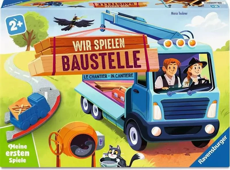 Ravensburger - Wir spielen Baustelle Kinderspiel ab 2 Jahren