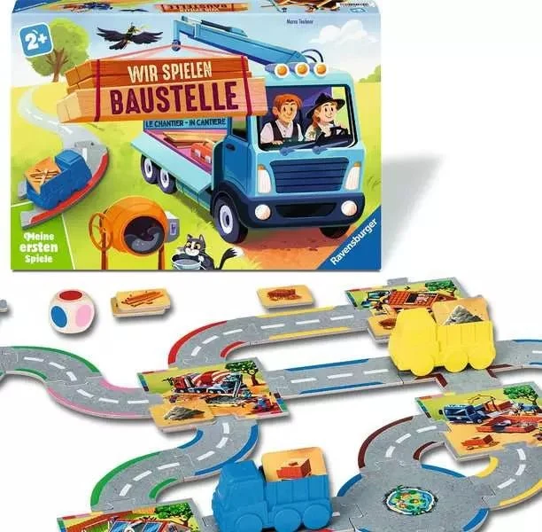 Ravensburger - Wir spielen Baustelle Kinderspiel ab 2 Jahren