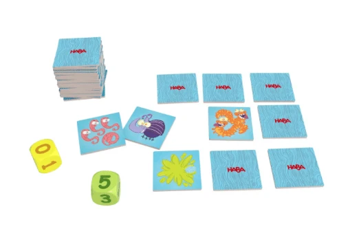 HABA 3 + 4 = Krabbeltier Rechenspiel