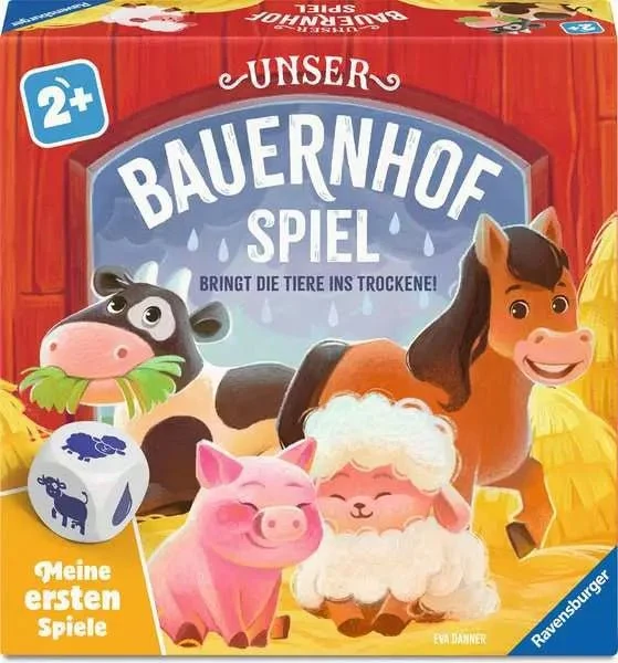 Ravensburger Unser Bauernhofspiel – Kinderspiel ab 2 Jahren