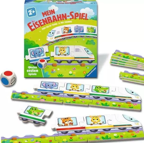 Ravensburger Mein Eisenbahn-Spiel – Kinderspiel ab 2 Jahren