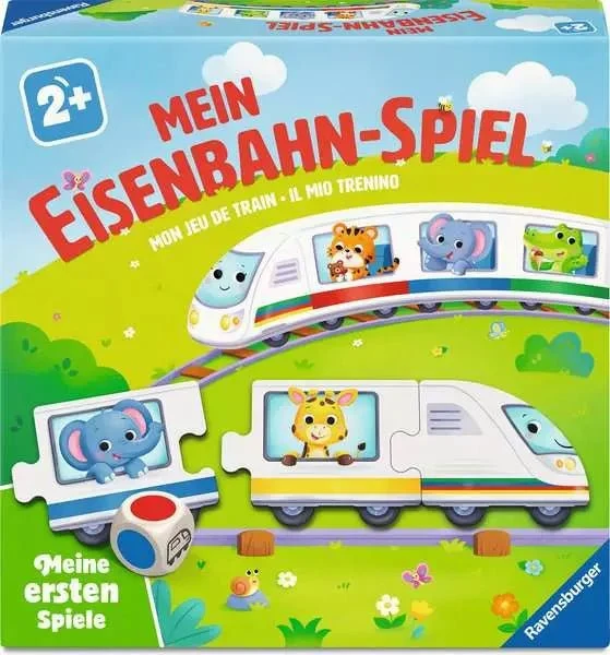 Ravensburger Mein Eisenbahn-Spiel – Kinderspiel ab 2 Jahren