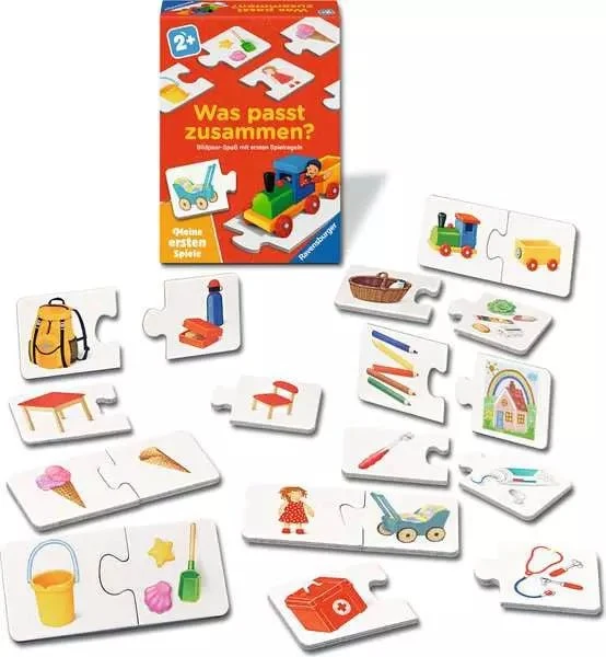 Ravensburger Was passt zusammen? – Kinderspiel ab 2 Jahren