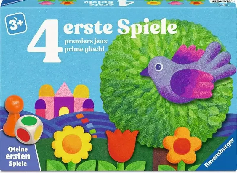 Ravensburger 4 erste Spiele – Kinderspiel ab 3 Jahren