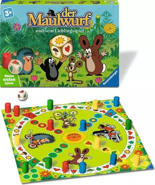 Der Maulwurf und sein Lieblingsspiel – Kinderspiel ab 3 Jahren