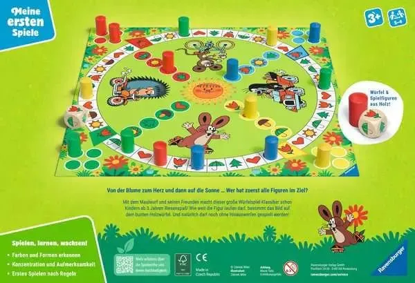 Der Maulwurf und sein Lieblingsspiel – Kinderspiel ab 3 Jahren