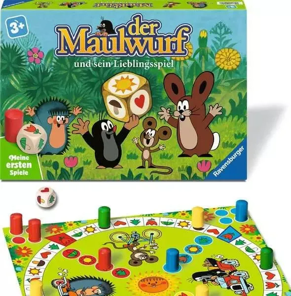 Der Maulwurf und sein Lieblingsspiel – Kinderspiel ab 3 Jahren
