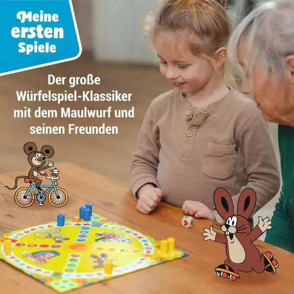 Der Maulwurf und sein Lieblingsspiel – Kinderspiel ab 3 Jahren