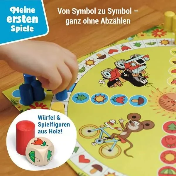 Der Maulwurf und sein Lieblingsspiel – Kinderspiel ab 3 Jahren