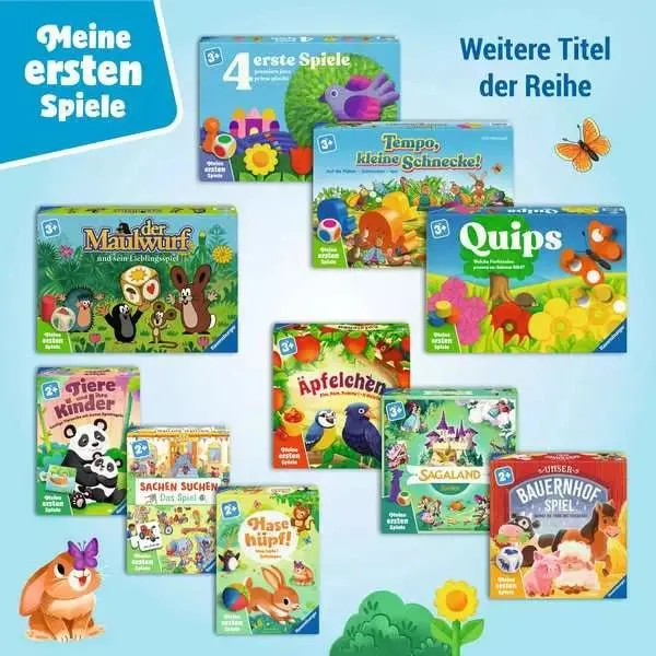 Der Maulwurf und sein Lieblingsspiel – Kinderspiel ab 3 Jahren
