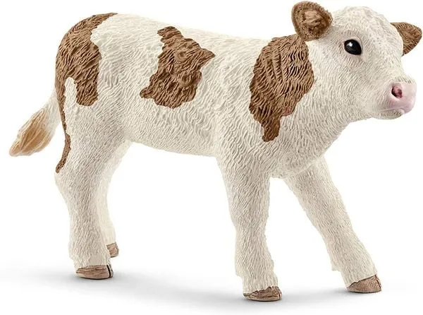 Fleckvieh Kalb – Schleich Farm World Figur
