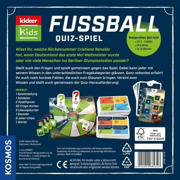 KickerKids - Fußball Quiz