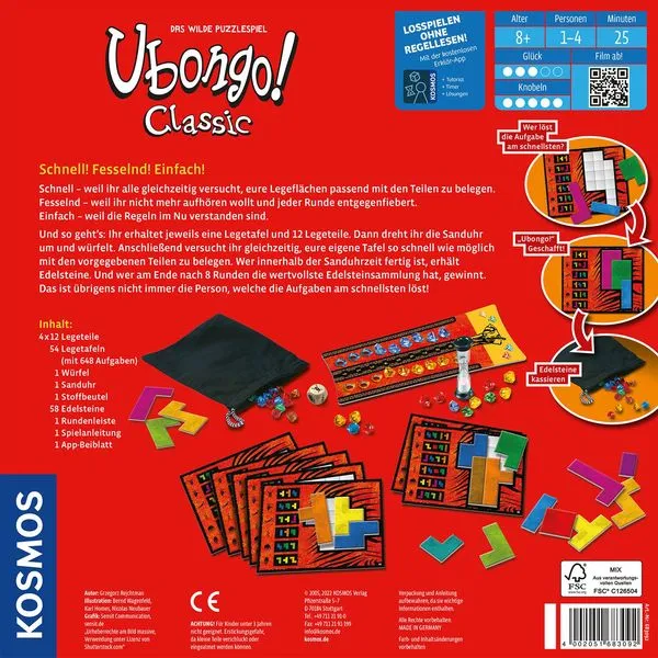 Ubongo Classic - Das wilde Puzzlespiel
