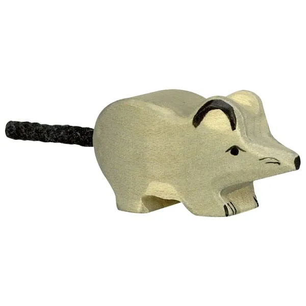 Holzspielfigur - Maus