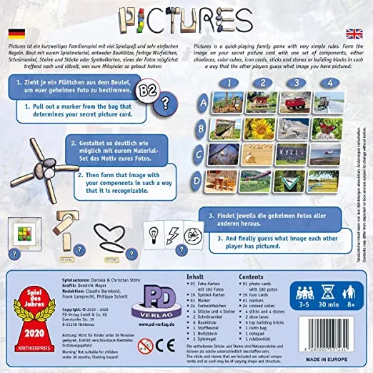 Pictures – Kreatives Familienspiel | Spiel des Jahres 2020