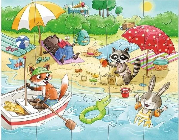 HABA - Puzzles Jahreszeiten