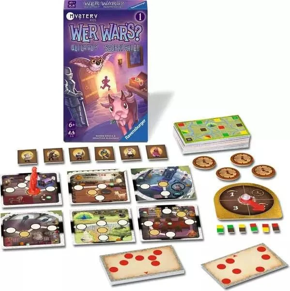 Wer war's Mystery Kids 1 – Im Schloss Reisespiel ab 6 Jahren