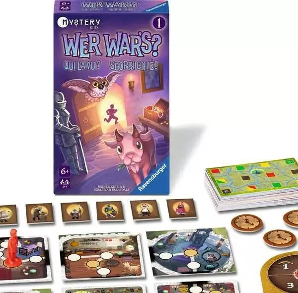 Wer war's Mystery Kids 1 – Im Schloss Reisespiel ab 6 Jahren