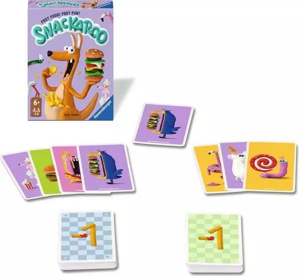 Snackaroo – Kartenspiel ab 6 Jahren