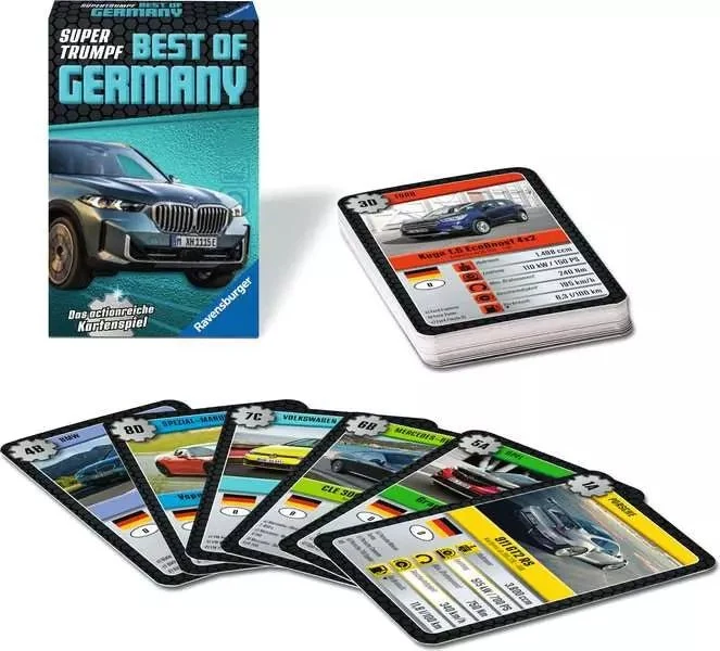 Kartenspiel Supertrumpf Best of Germany – Autos