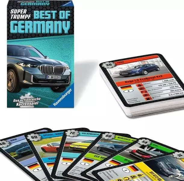 Kartenspiel Supertrumpf Best of Germany – Autos