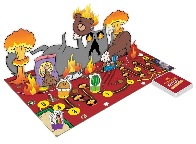 Exploding Kittens Brettspiel ab 7 Jahren