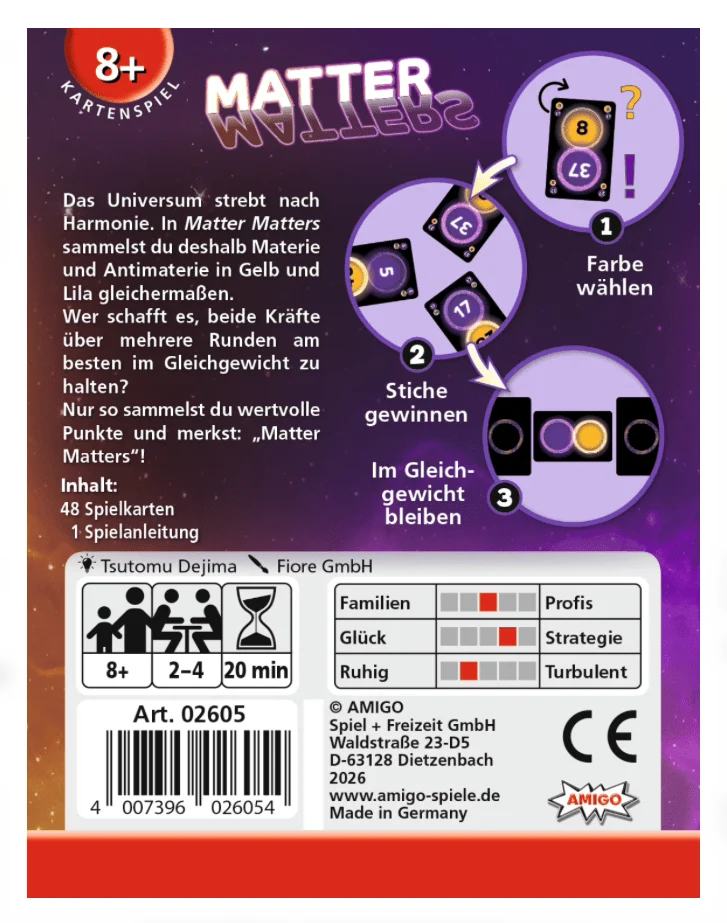 Matter Matters – Strategisches Stichspiel