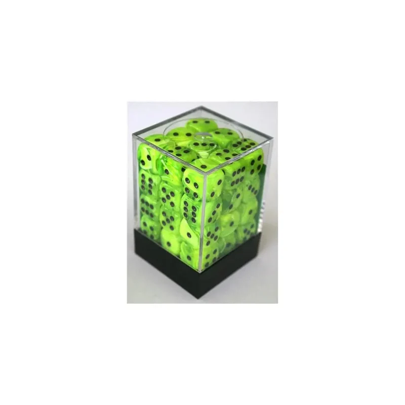 Chessex Vortex Bright Green W6 12mm Set