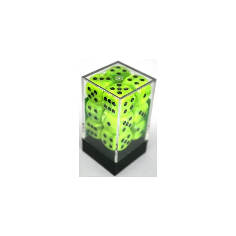 Chessex Vortex Bright Green W6 16mm Set