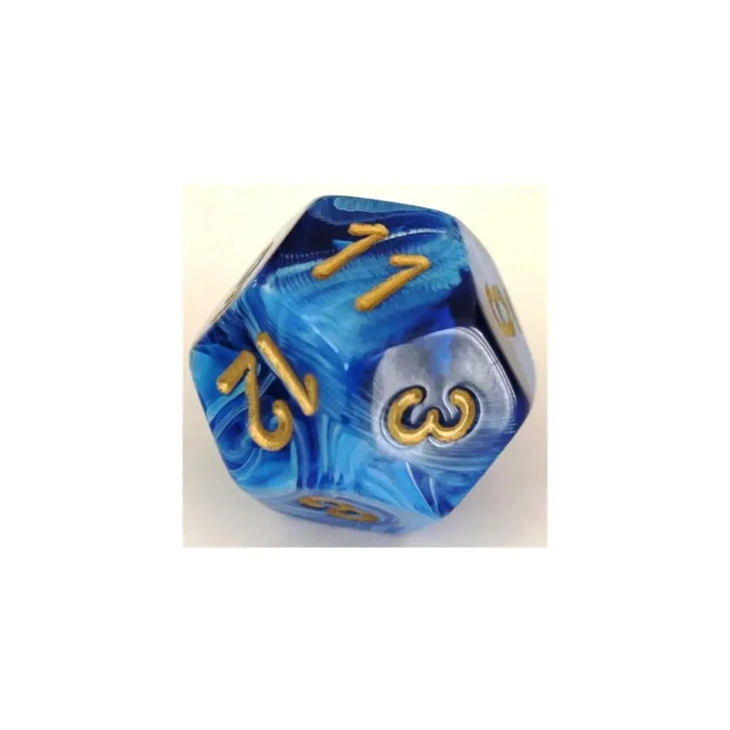 Chessex Vortex Blue/Gold W12