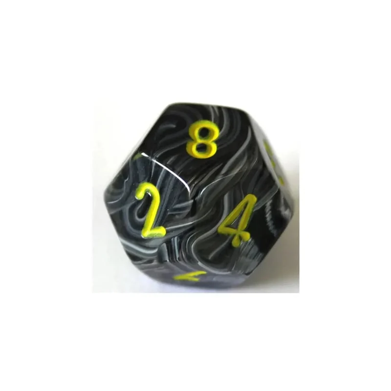 Chessex Vortex Black/Yellow W12