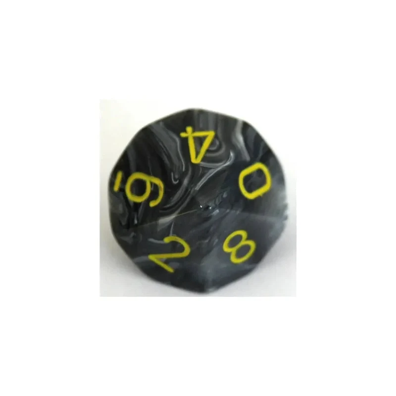 Chessex Vortex Black/Yellow W10