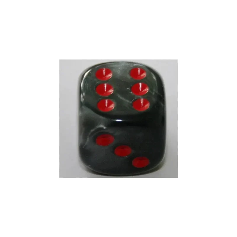 Chessex Velvet Black/Red W6 12mm