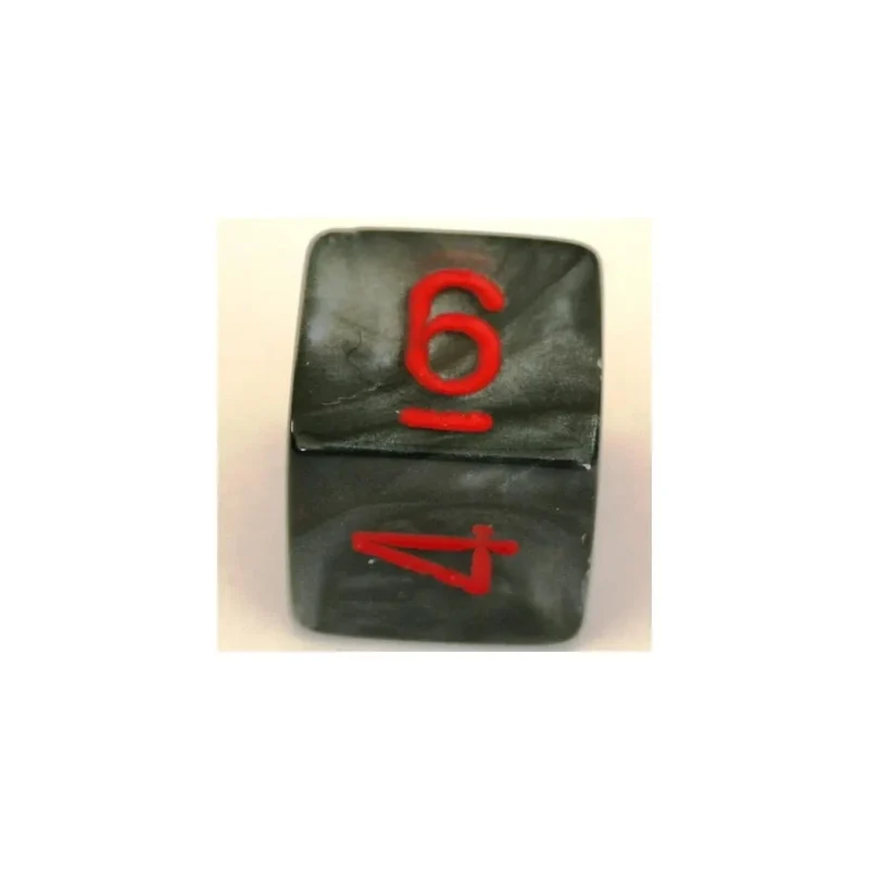 Chessex Velvet Black/Red W6