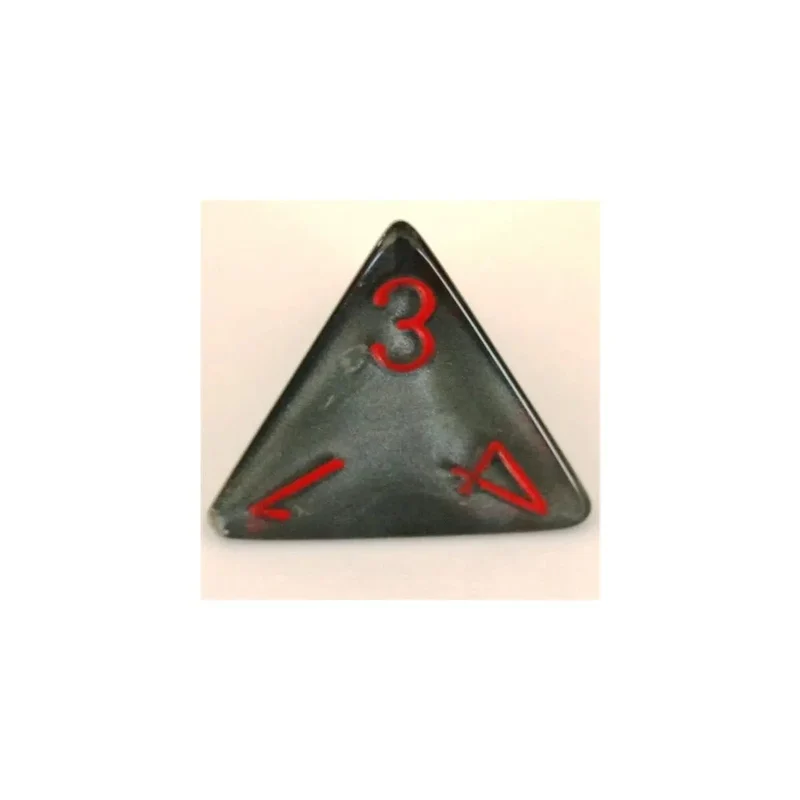 Chessex Velvet Black/Red W4