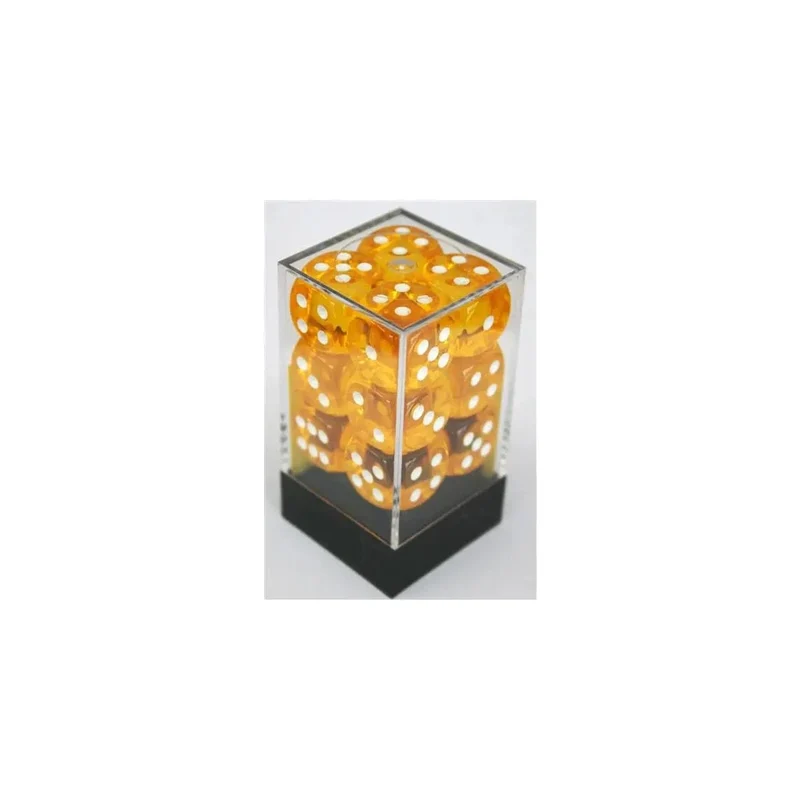 Chessex Translucent Yellow W6 16mm Set