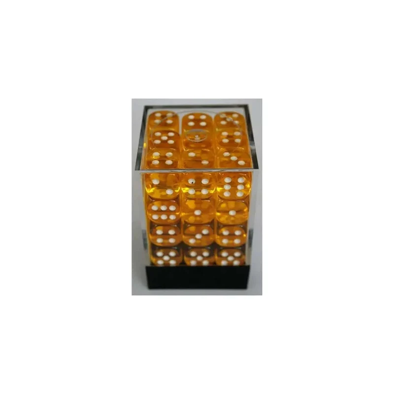 Chessex Translucent Yellow W6 12mm Set