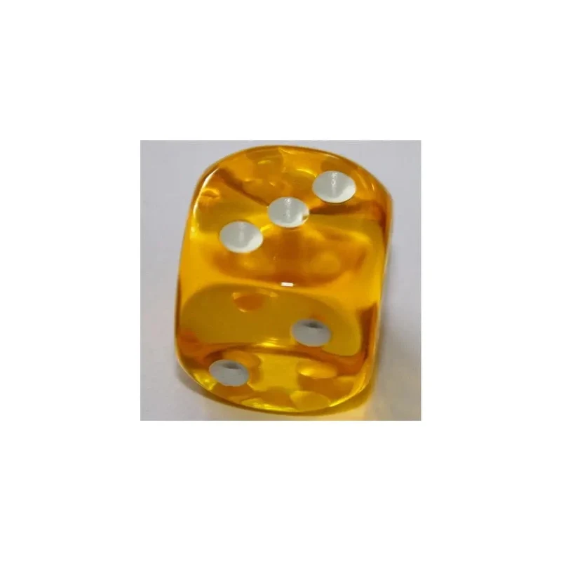 Chessex Translucent Yellow W6 12mm