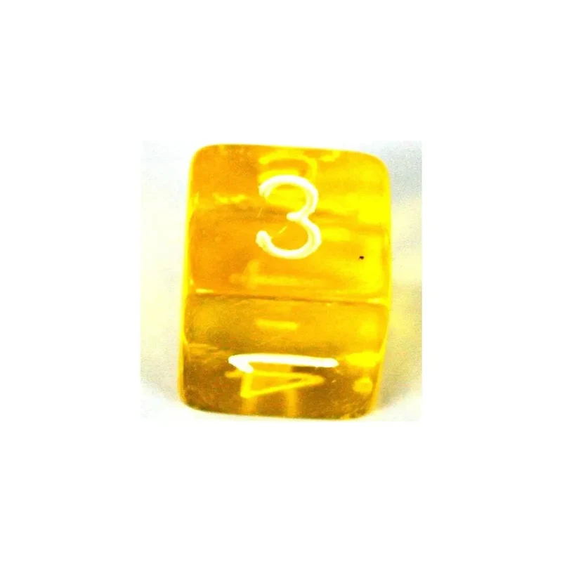 Chessex Translucent Yellow W6