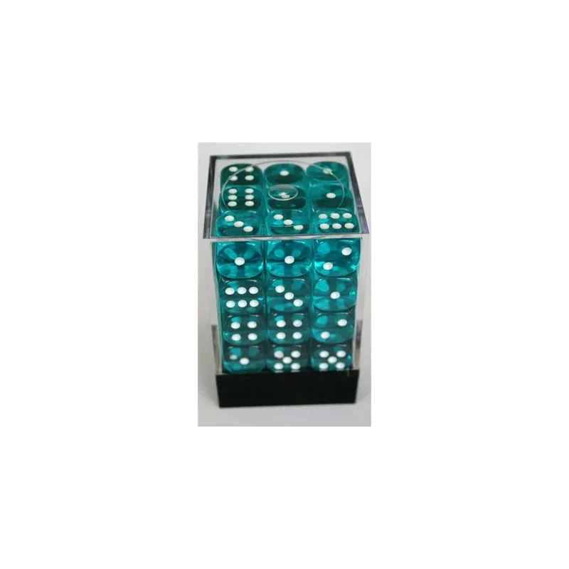 Chessex Translucent Teal W6 12mm Set