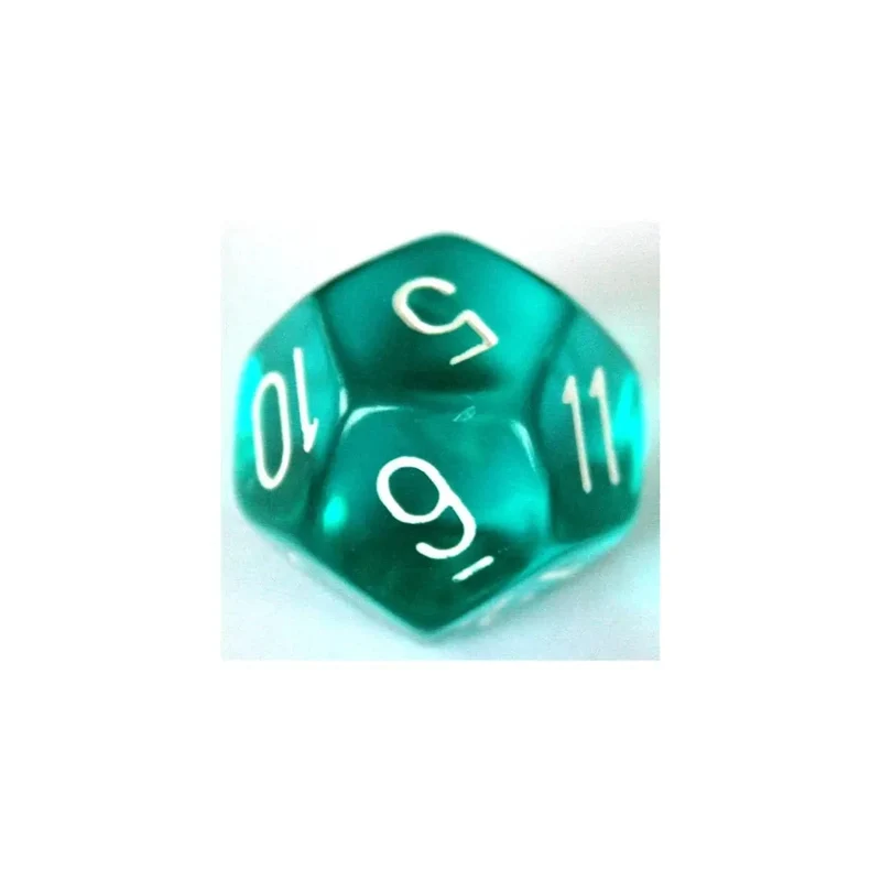 Chessex Translucent Teal W12