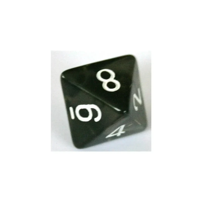 Chessex Translucent Smoke/White W8