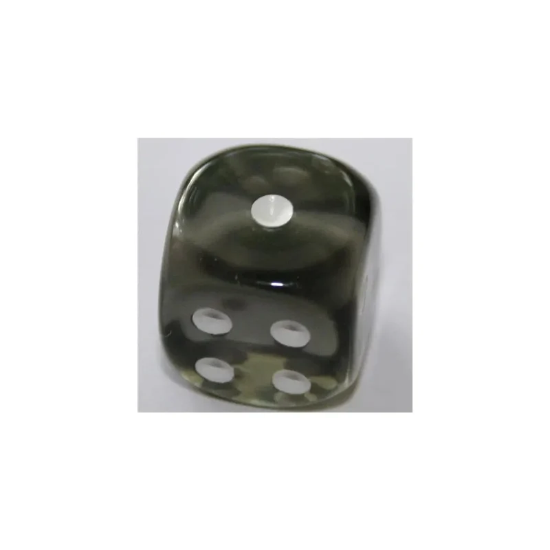 Chessex Translucent Smoke/White W6 16mm
