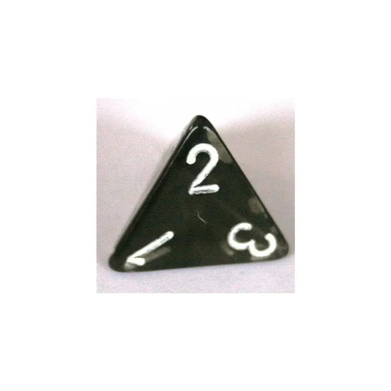 Chessex Translucent Smoke/White W4