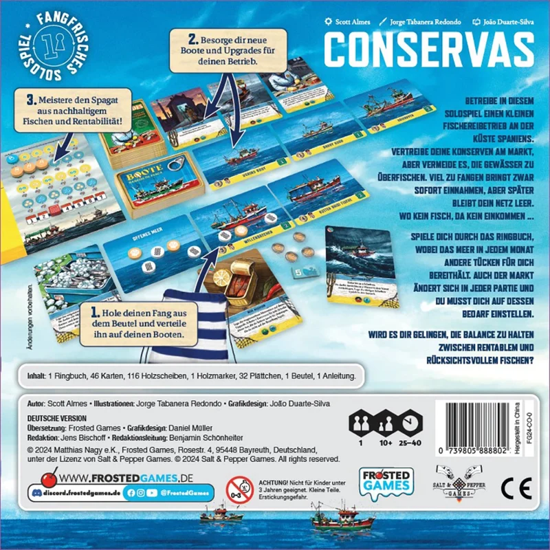 Conservas - Alleine auf Fischfang