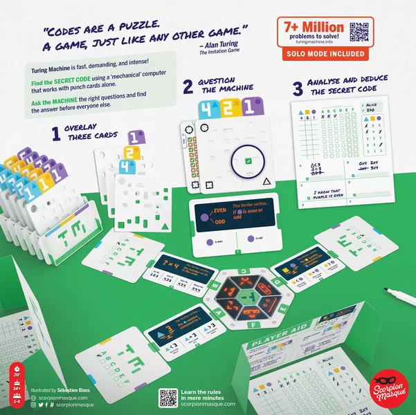 Turing Machine - Intelligentes Knobel- und Deduktinosspiel
