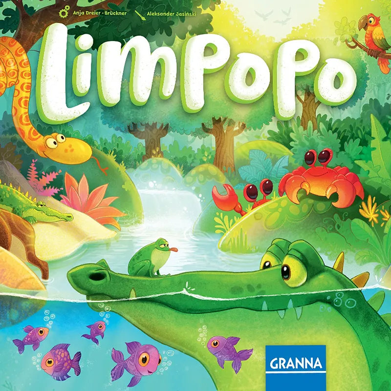 Limpopo - Lustiges Memo-Reaktionsspiel für Kids