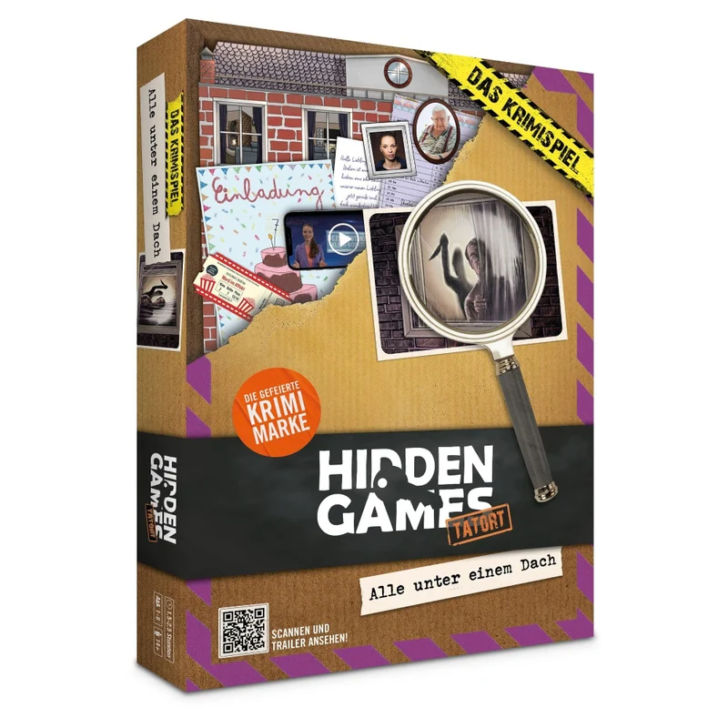 Hidden Games Tatort: Alle unter einem Dach - Ein realistischer Krimifall als Rätselspiel